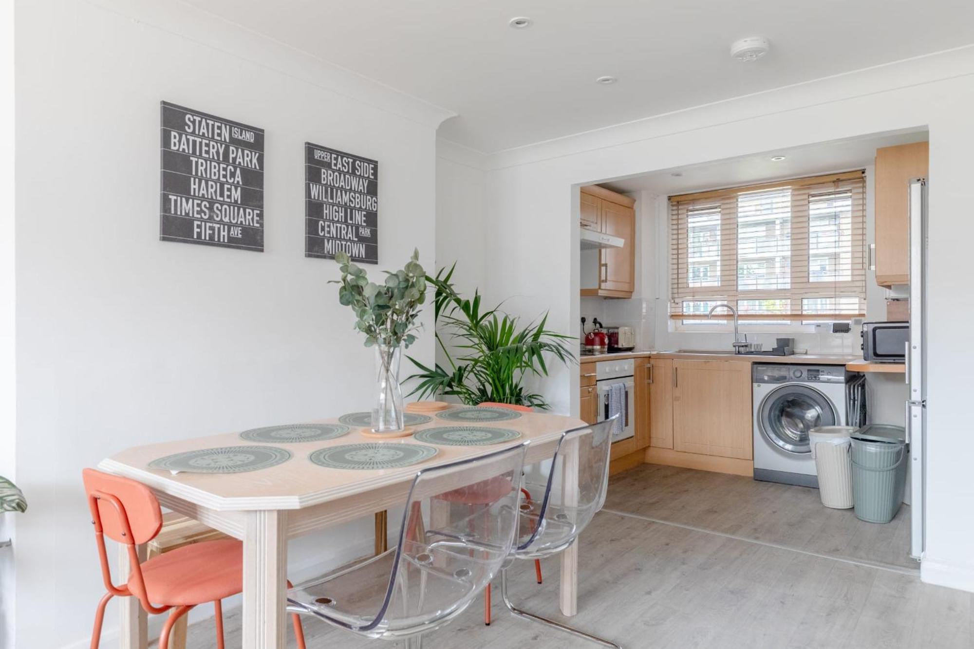 Spacious 3Bd Flat Close To Tube - Fulham! London Luaran gambar