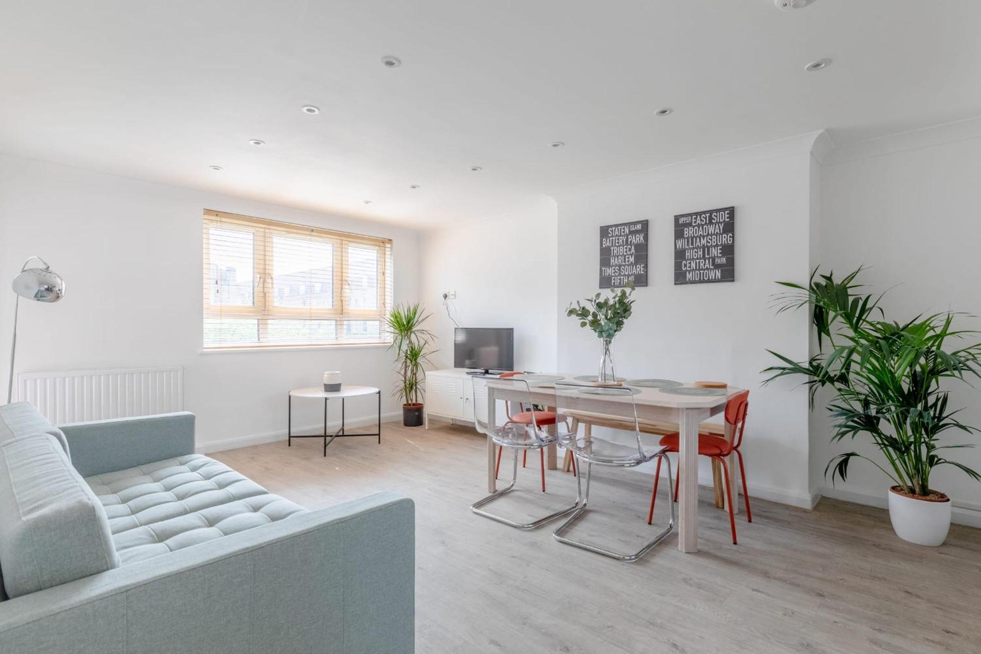 Spacious 3Bd Flat Close To Tube - Fulham! London Luaran gambar